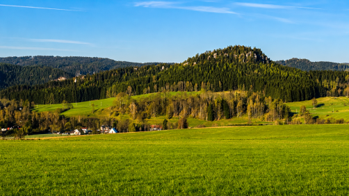 Winter view in the surroundings